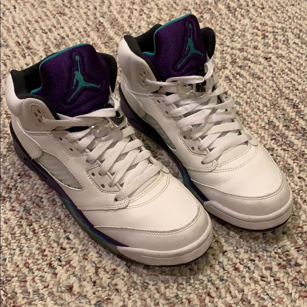 Grape 5s Air Jordans (Limited addition)